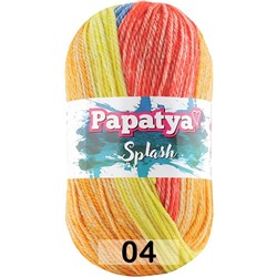 Пряжа Kamgarn SPLASH PAPATYA