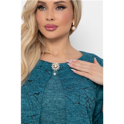 Платье Грэйс (бирюза) П8503