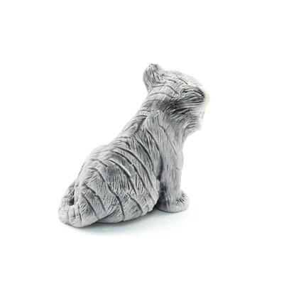 Фигурка из мрамолита "Тигренок сидящий 2" 48*25*37мм