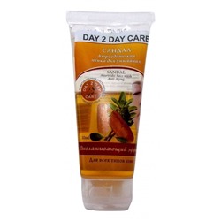 Ayurvedic Face Wash SANDAL Anti Aging, Day 2 Day Care (Аюрведическая пенка для умывания САНДАЛ Омолаживающий Эффект, Дэй Ту Дэй Кэр), 50 мл.
