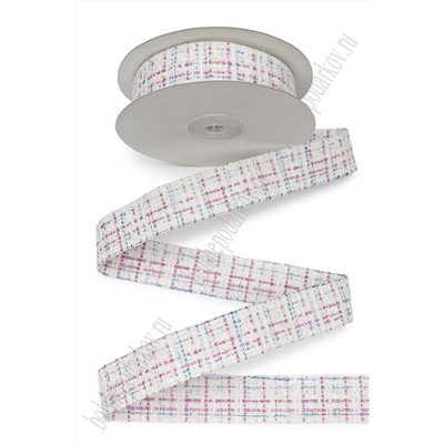 Лента декоративная 2,5 см*10 ярд (SF-7540) №3