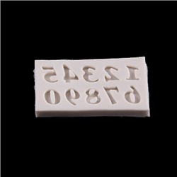 Силиконовый молд "Цифры мини" 6*3 см