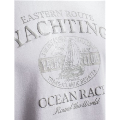 Футболка из премиального хлопка с авторским принтом