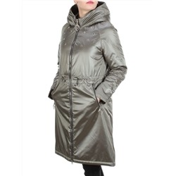 F03 DARK GREEN Куртка демисезонная женская (100 гр. синтепон) размеры 42-44-46-48-50
