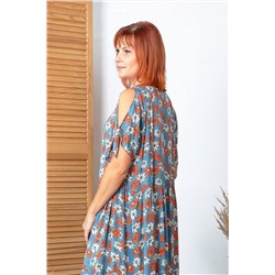 Соджи 550 мультиколор/синий, Платье