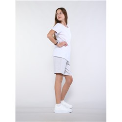 Шорты "Олег" серый меланж