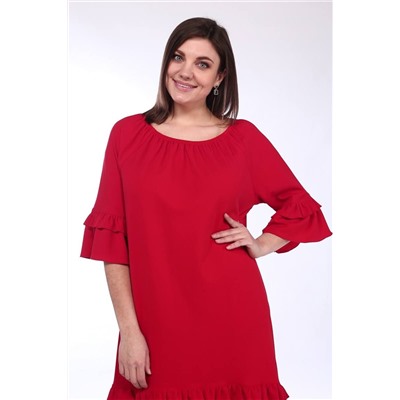 Lady Style Classic 1294/2 красные_тона, Платье