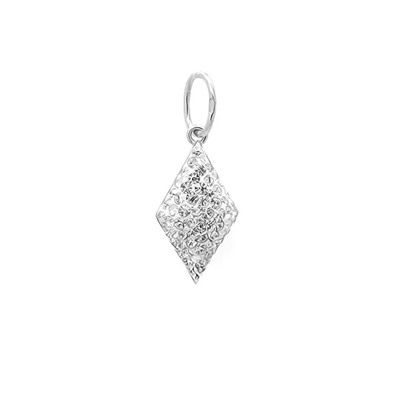 Подвеска из серебра кр. Сваровски, ТРп-150