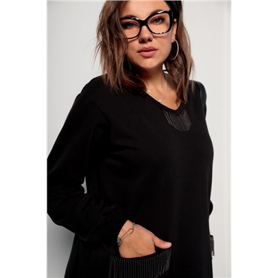 BegiModa 1017 черный, Платье