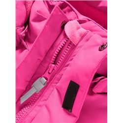 Комбинезон подростковый зимний для девочки малинового цвета 9410M