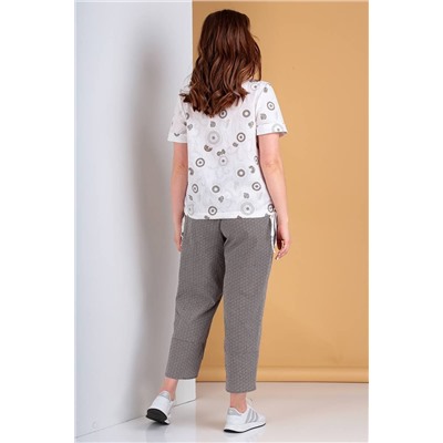 Liona Style 753 мокко, Брюки,  Блуза