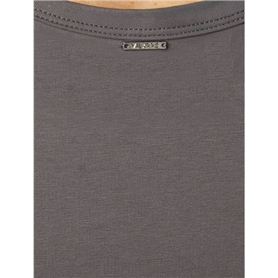 Топ из премиального хлопка с эластаном