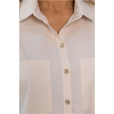 Рубашка классическая Аристократка (бежевая) Б14356-10М