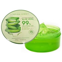 FOODAHOLIC Гель успокаив.с экстр.алоэ  Calming & Moist/Aloe Vera 99% Gel 300мл