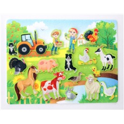 Набор из фетра на липучках «Ферма»