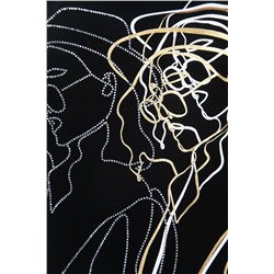 Блуза Деметра (черная) Б12718-20