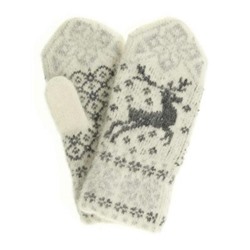 Варежки женские "Олень" ПП 3202-21