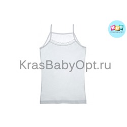 Майка белая для девочки