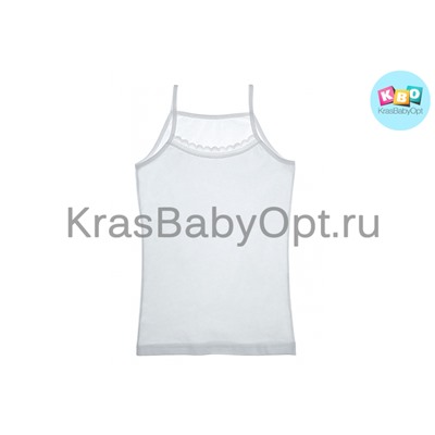 Майка белая для девочки