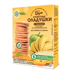 Дом Кедра. Кунжутные оладушки VEGAN с бананом, 250г