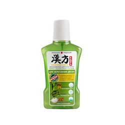 Ополаскиватель для полости рта KAMPO ORIENTAL CARE Бамбук с морской солью и кальцием для укрепления дёсен, 320 мл