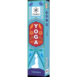 Chakra Yoga VAJRASANA Natural Sticks, Zed Black (Чакра Йога ВАДЖРАСАНА натуральные благовония палочки, Зед Блэк), уп. 15 г.