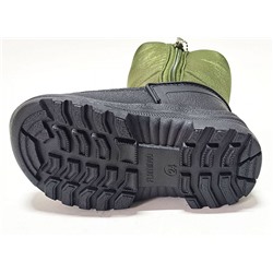 82M-QK-0946 хаки Сапоги зима для мальчиков (23-28)/12