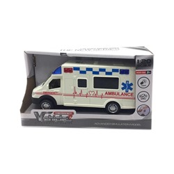 Машина Скорой помощи (инерцион.) 21*12см / коробка 661-1В