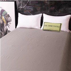 Простынь Страйп Сатин Однотонный 100% хлопок R1CT031