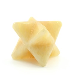 Меркаба из кальцита желтого 53*40*65мм (8-17)