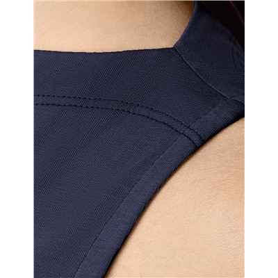 Топ из премиального хлопка с эластаном