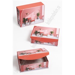 Коробки подарочные прямоугольные 3 в 1 с рисунком, 30,3*21,3*9,5 см (SF-5640А)