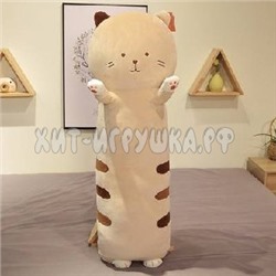 Мягкая игрушка обнимашка Кот - батон 90 см (ВЫБОР ЦВЕТА) 90907-89, 90907-89_beige, 90907-89_white, 90907-89_gray