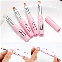 Портативная кисть-трансформер для макияжа 4 в 1