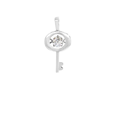 Подвеска из серебра куб.циркон., А-2139202/9