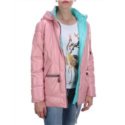 8257 PINK Куртка демисезонная женская BAOFANI (100 гр. синтепон) размеры 46-48-50-52-54-56