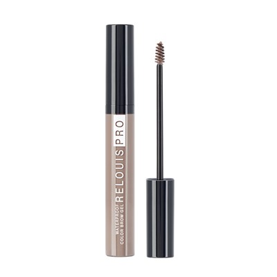 Гель для бровей водостойкий оттеночный RELOUIS PRO Waterproof Color Brow Gel тон 02 Tаupe