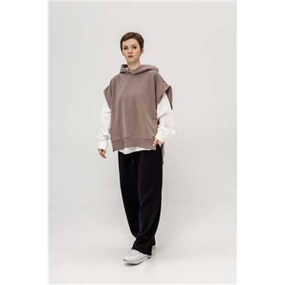 Twok 305225 какао_белый_черный, Брюки,  Жилет,  Рубашка