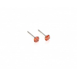 Серьги-гвоздики PR1469 -6 оранж