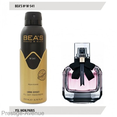 Дезодорант Beas Ysl Mon Paris women 200 мл арт. W 541