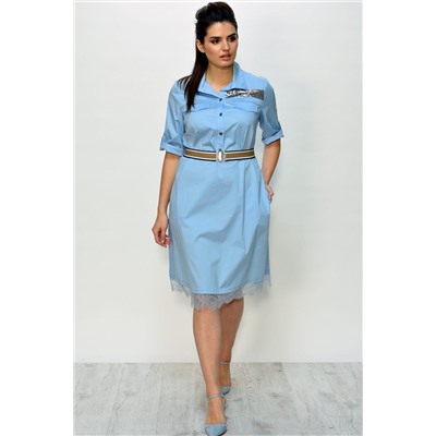 Faufilure outlet С477 голубой, Платье