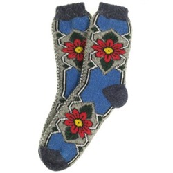 Носки женские "Два цветка" 7606-2