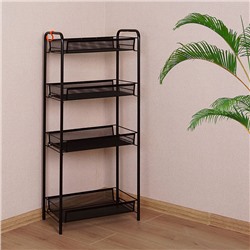 Этажерка "Ладья 24" (LADYA 24 storage rack) (Черный) Э 556 Ч