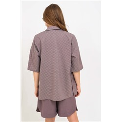 Костюм с шортами Лен 1252 НАТАЛИ #885690