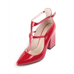 V-810 DARK RED Туфли женские (натуральная кожа) размер 36