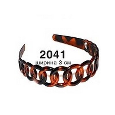 Ободок Кольца 3см асс-т 3цвета  NICE 2041