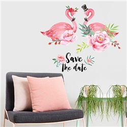 Стикер декор «Save the date»