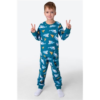 Пижама из футера с начесом для мальчика Happyfox