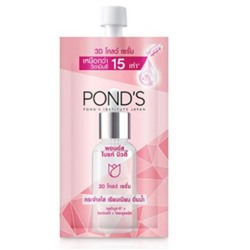 BRIGHT BEAUTY 3D Glow Serum, POND'S (Осветляющая сыворотка для сияния кожи лица, ПОНД'С), 7,5 г.