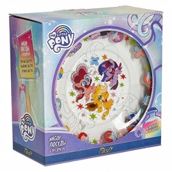 Набор посуды 3 предмета детский КРС-1257 "My Little Pony" (стекло)